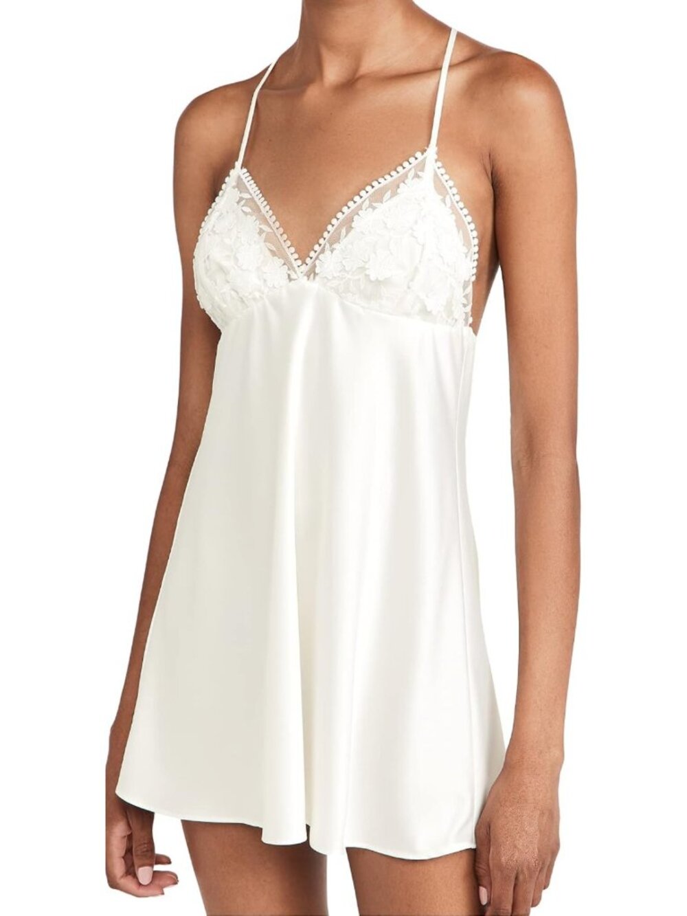 Elegant Charmeuse Chemise for Women | Soft & Silky Sleepwear Nightgown